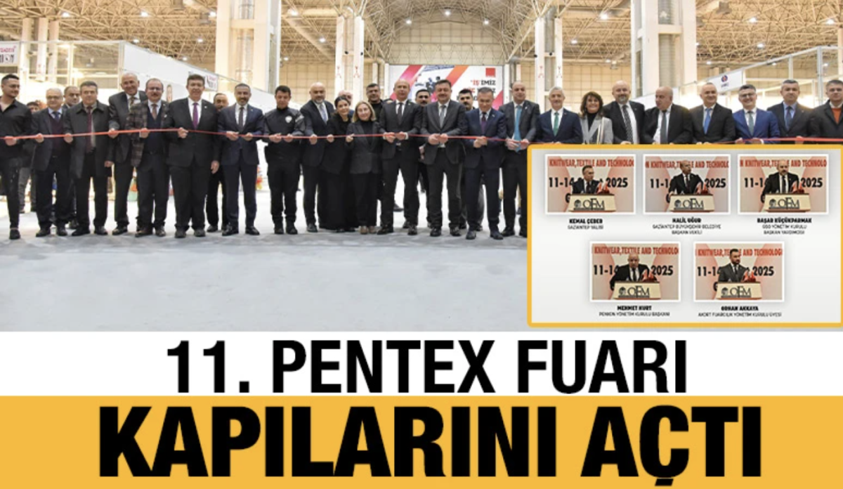 11. PENTEX FUARI KAPILARINI AÇTI