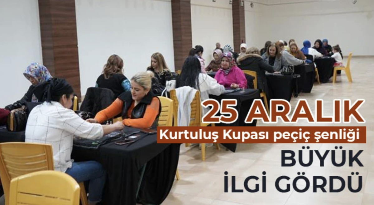  25 Aralık Kurtuluş Kupası peçiç şenliği büyük ilgi gördü