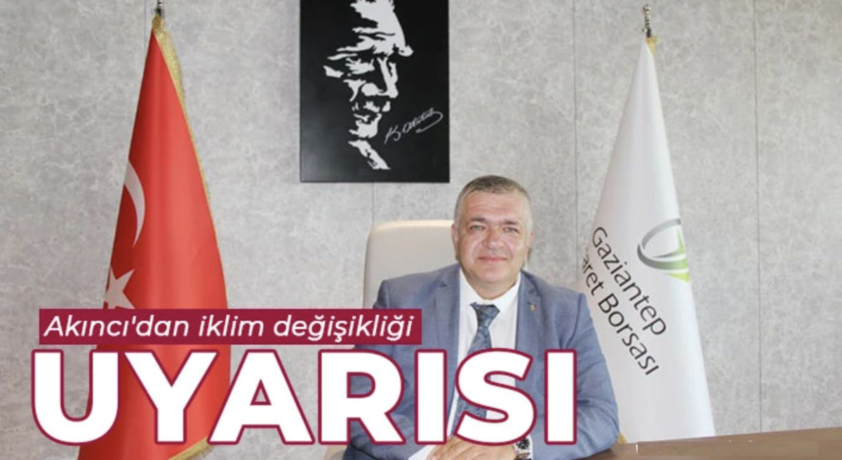 Akıncı'dan iklim değişikliği uyarısı