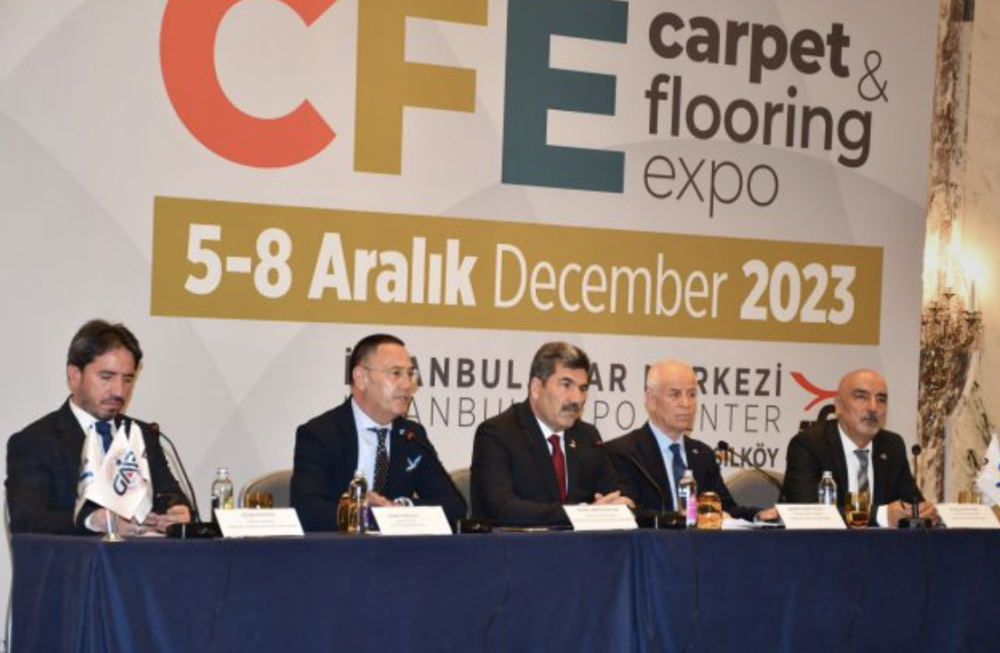 CFE 2023 Fuarı, halıcılık sektörünü zirveye taşıyacak