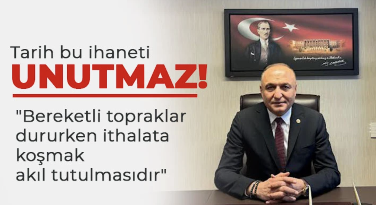 CHP'li Meriç: Tarih bu ihaneti unutmaz!