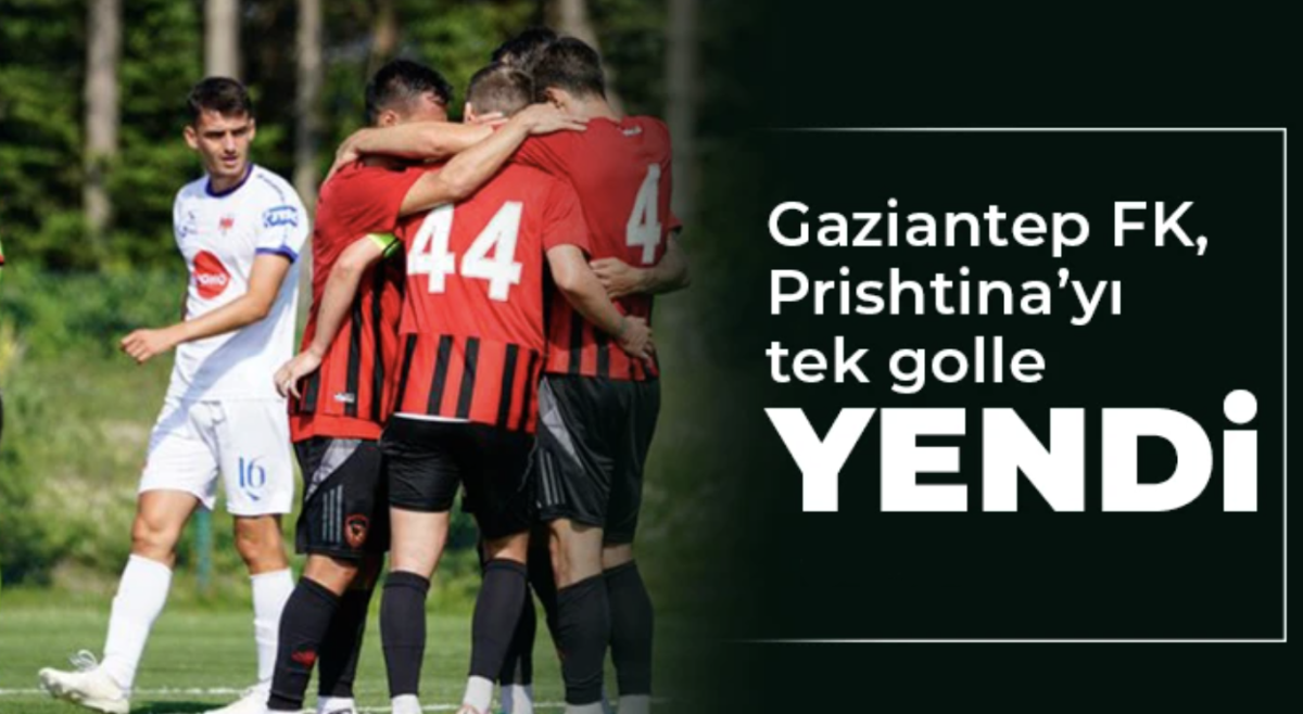 Gaziantep FK rakibini yendi