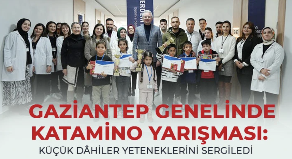 Gaziantep Genelinde Katamino Yarışması: Küçük Dâhiler Yeteneklerini Sergiledi