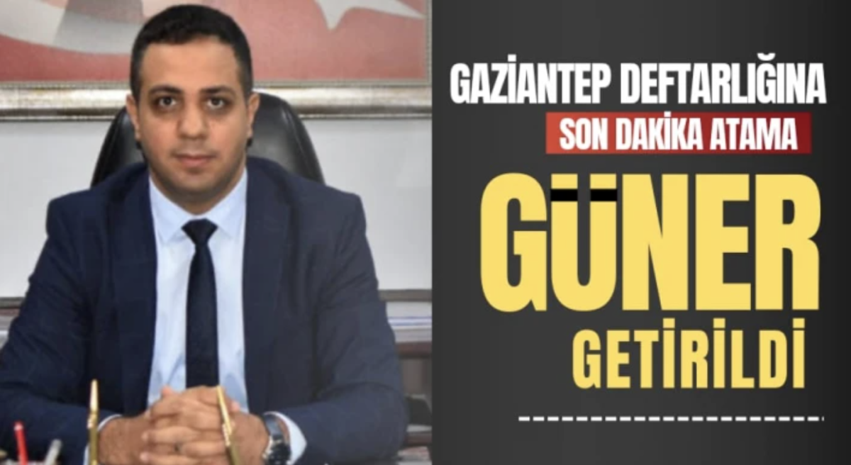 Gaziantep Vergi Dairesi Başkanı değişti: İşte o isim