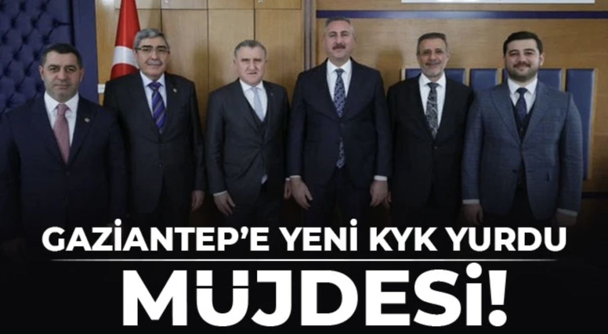 Gaziantep’e Yeni KYK Yurdu Müjdesi!