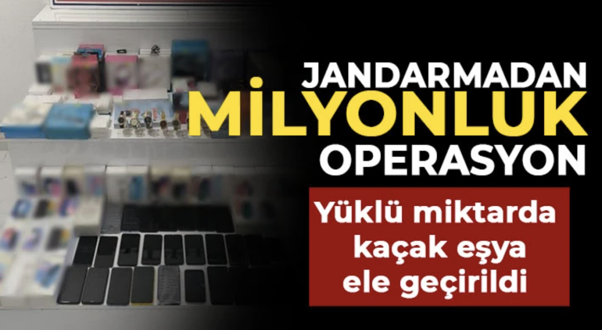 Gaziantep'te 1 milyon TL değerinde kaçak elektronik eşya ele geçirildi