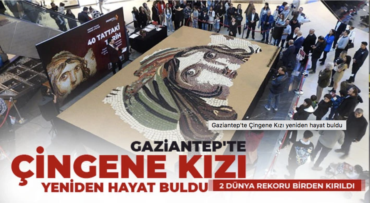 Gaziantep'te Çingene Kızı yeniden hayat buldu