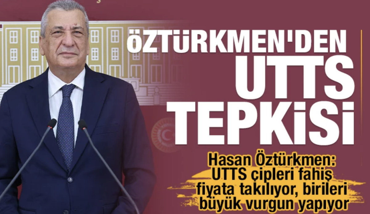 Hasan Öztürkmen'den UTTS tepkisi