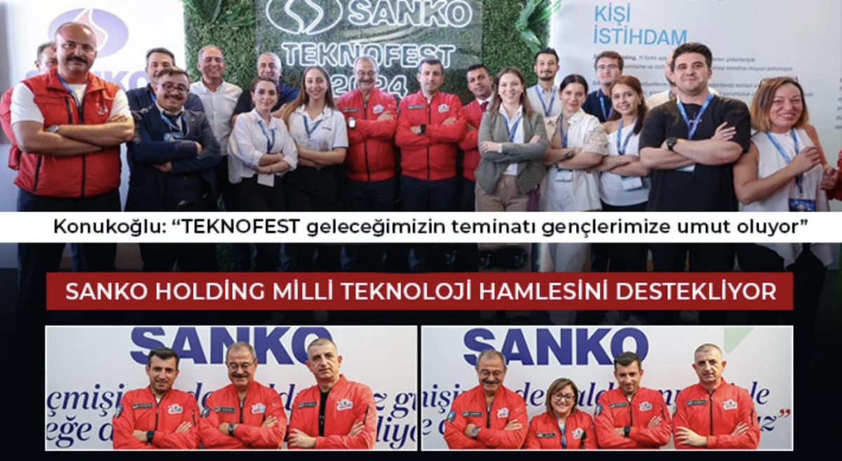 SANKO Holding milli teknoloji hamlesini destekliyor