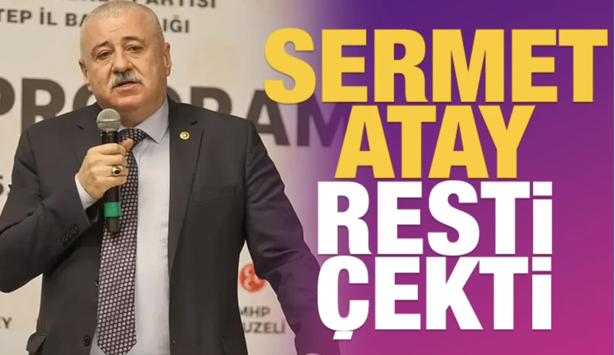 Sermet Atay resti çekti