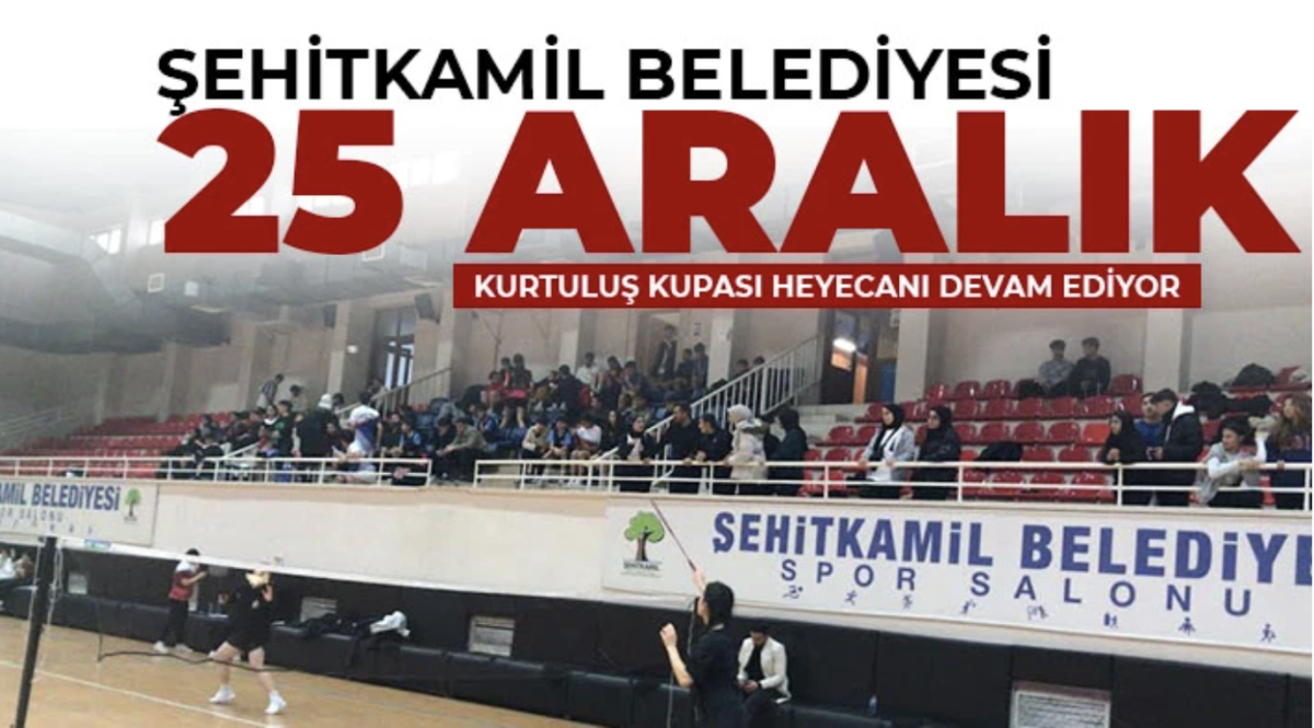 Badminton Kurtuluş Kupası İçin 150 Sporcu Yarıştı