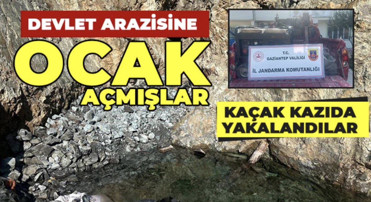 Devlet arazisine ocak açmışlar 