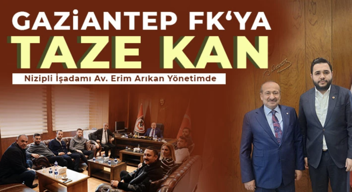 Gaziantep FK ‘ya taze kan!