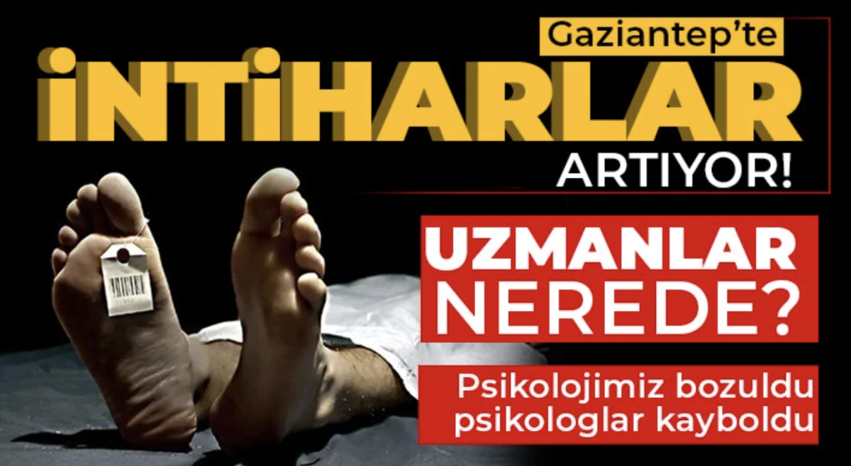 Gaziantep'te ölümler artıyor! Uzmanlar nerede? 