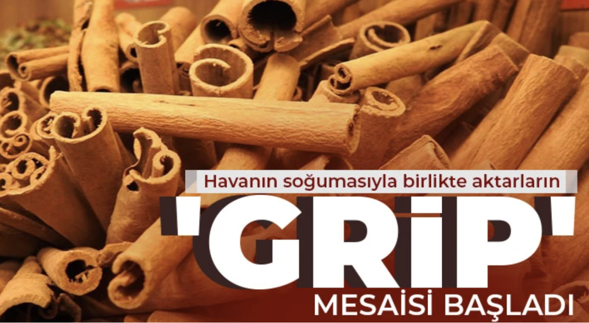 Havanın soğumasıyla birlikte aktarların 'grip' mesaisi başladı