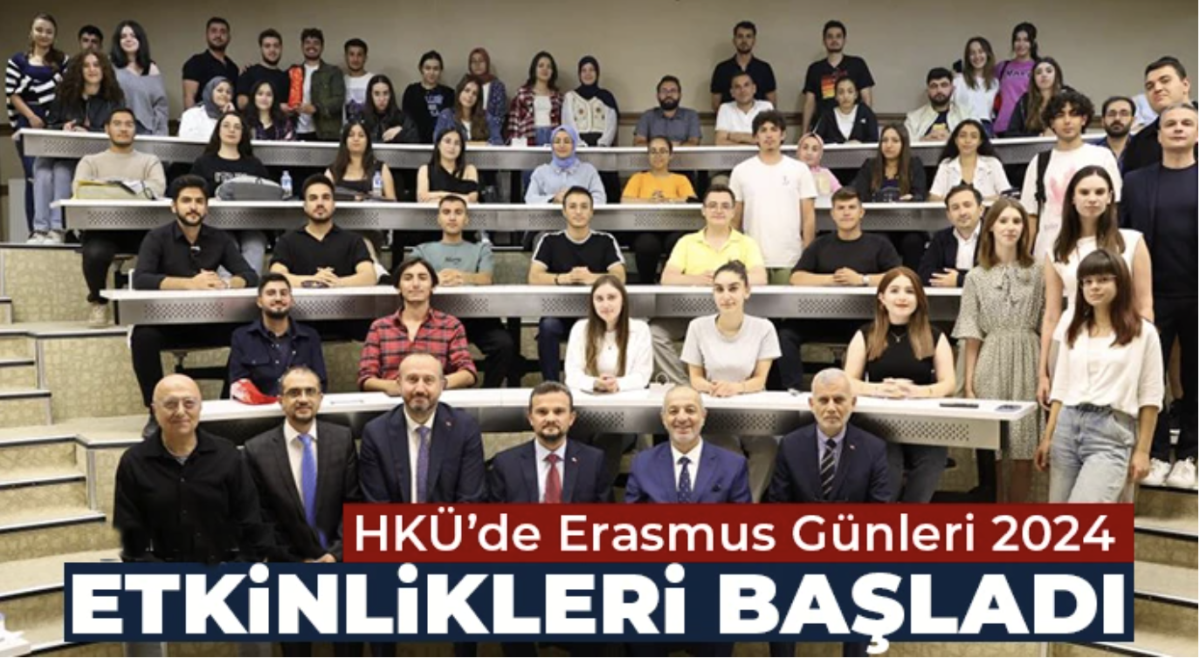 HKÜ’de Erasmus Günleri 2024 etkinlikleri başladı