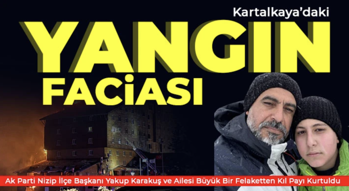 Kartalkaya’daki Yangın Faciası