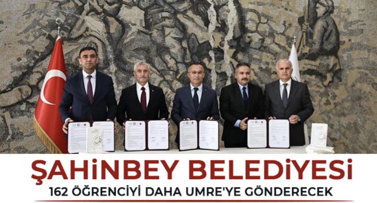 Şahinbey Belediyesi, 162 öğrenciyi daha Umre'ye gönderecek