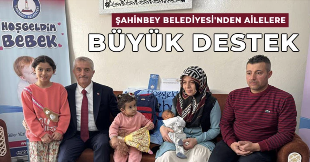  Şahinbey'den “bebek bezi' projesi