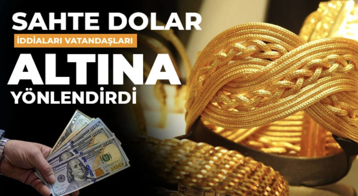 Sahte dolar iddiaları vatandaşları altına yönlendirdi