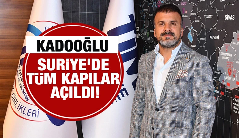 Suriye'de tüm kapılar açıldı!